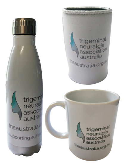 Trigeminal Neuralgia Association Australia TNA Australia - Merchandise Set, Mug, Can Cooler & Drink Bottle