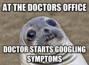 Google symptoms